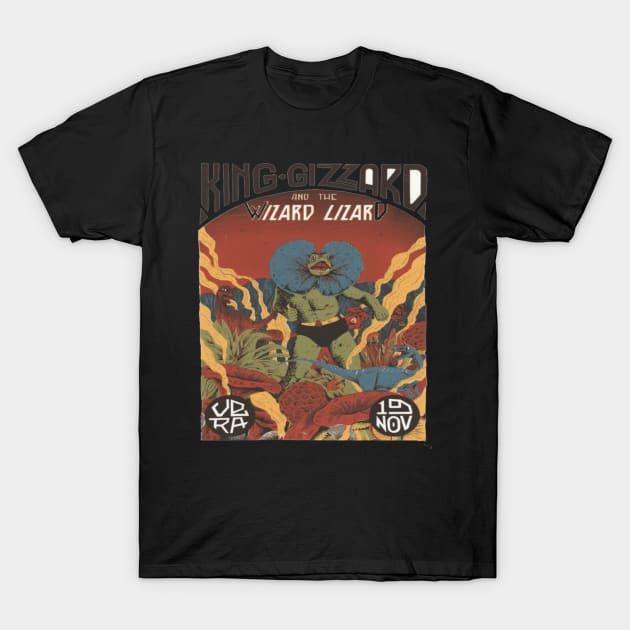 Polygondwanaland Explorer - King Gizzard and The Lizard Wizard T-Shirt by Church Green